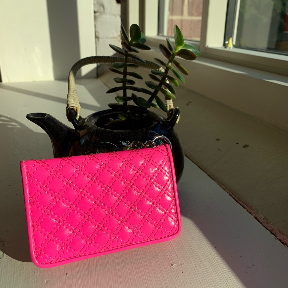 Express Hot Pink Wristlet